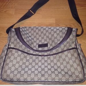 Gucci diaper bag